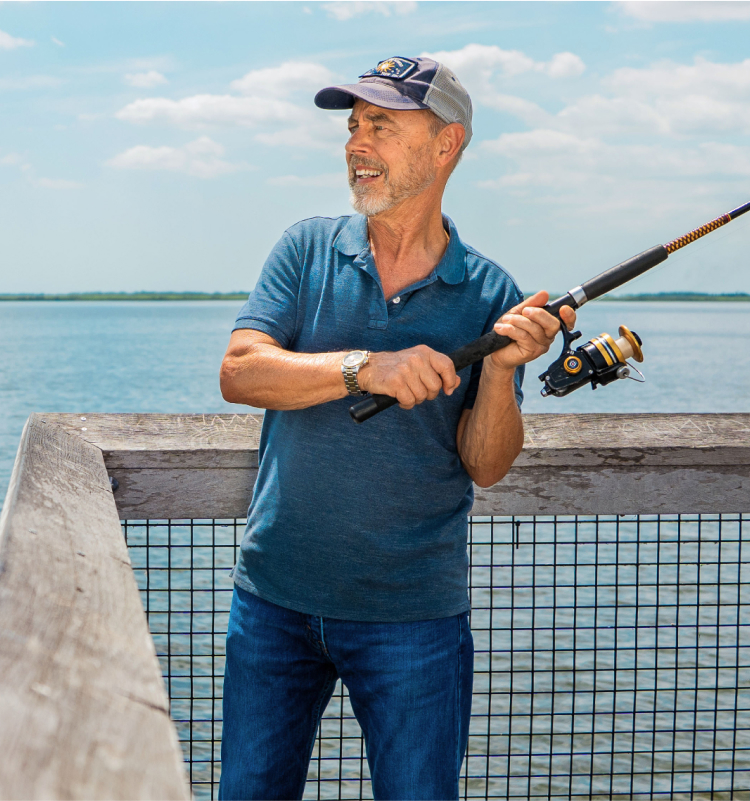Man Fishing